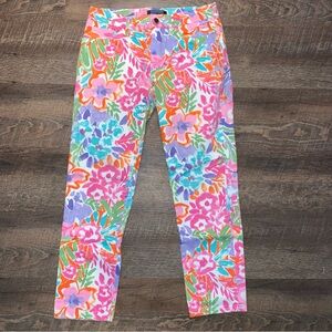 Ralph Lauren Floral Pants Pink/Blue/Green Women’s Size 4